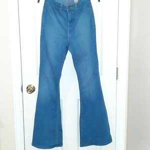 Vibrant High Rise Flare Jeans